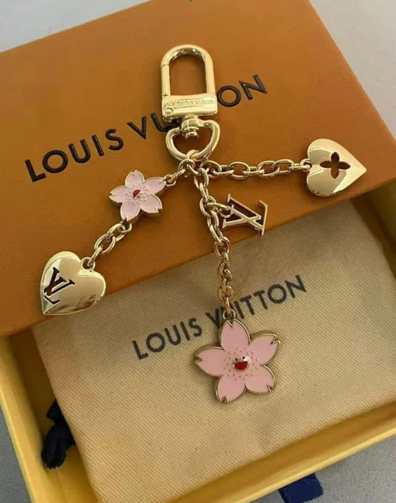 Logo Bag Charm/Keychain