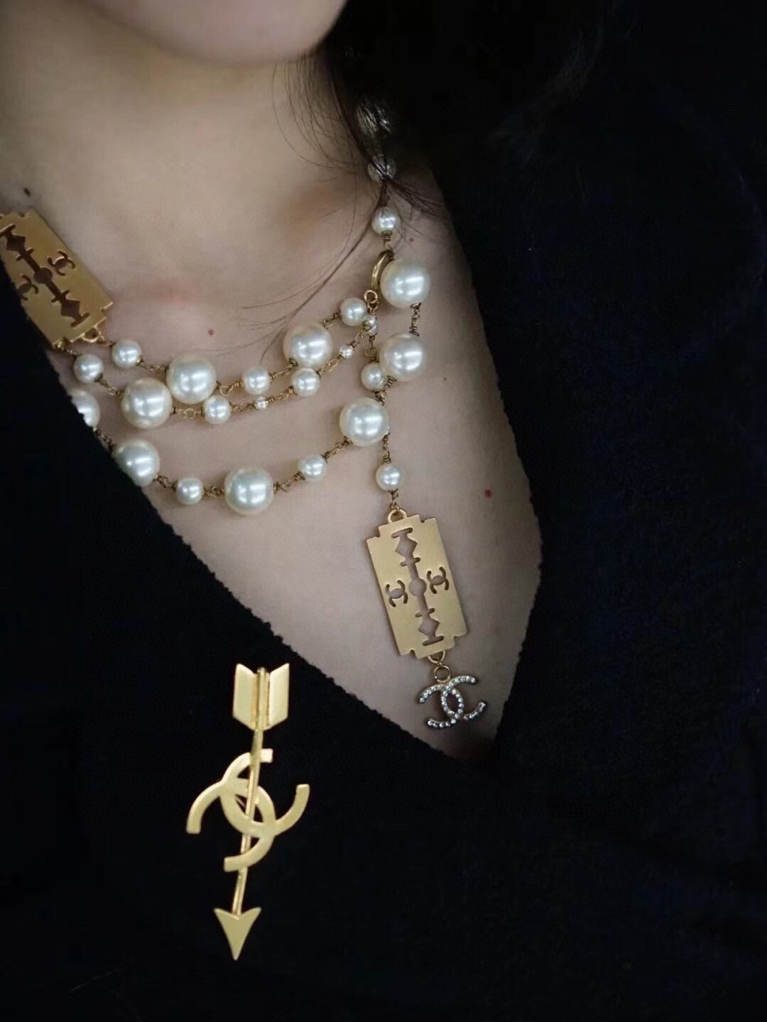 CC Brooch