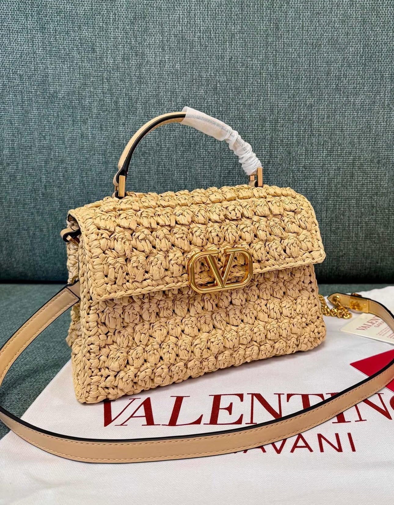 Raffia Mini Bag