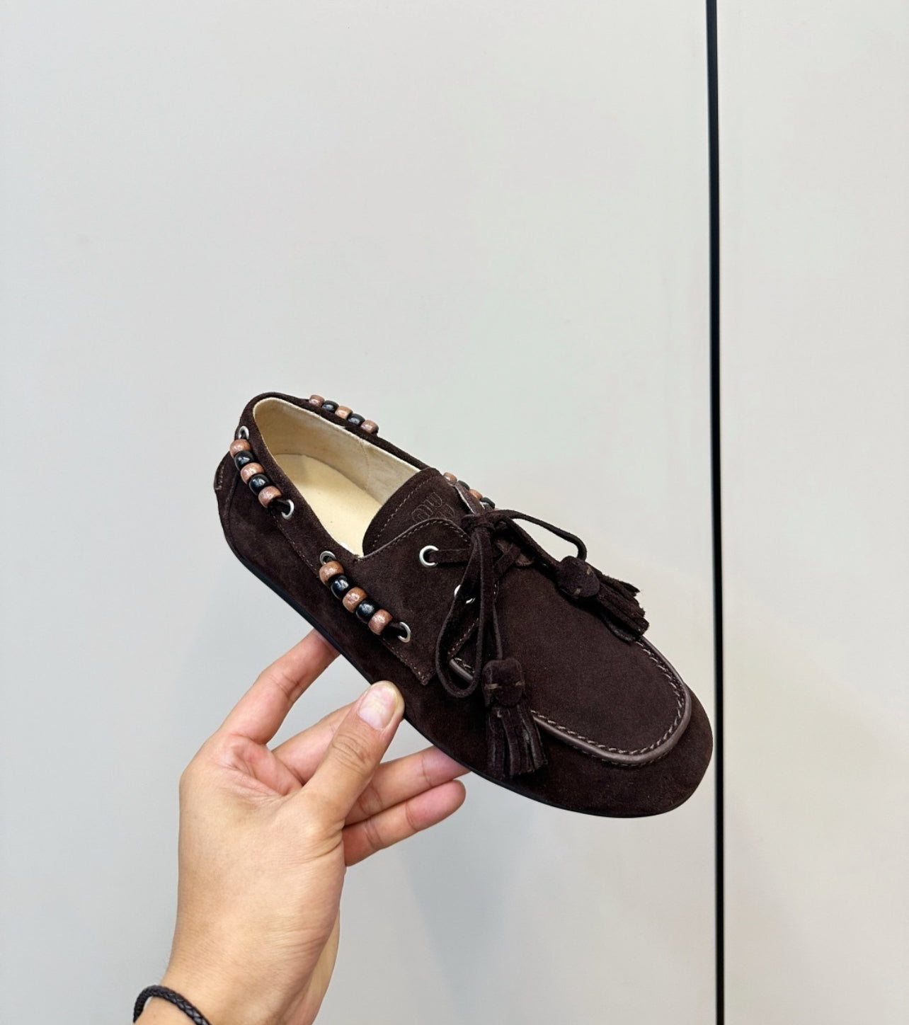 Suede Loafers