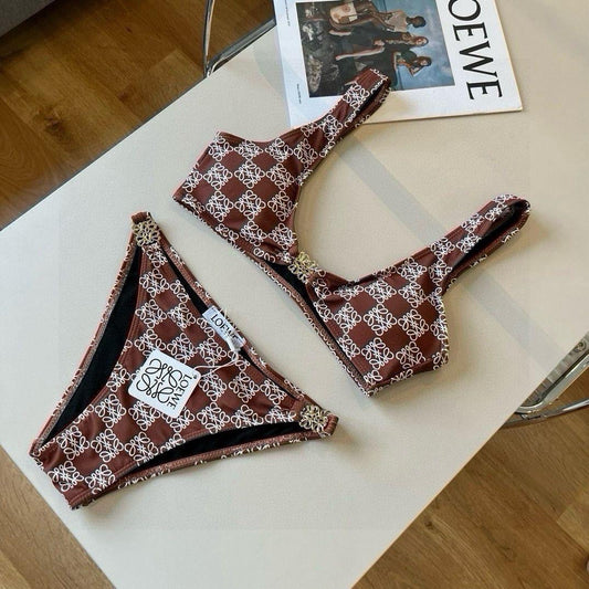 Brown bikini