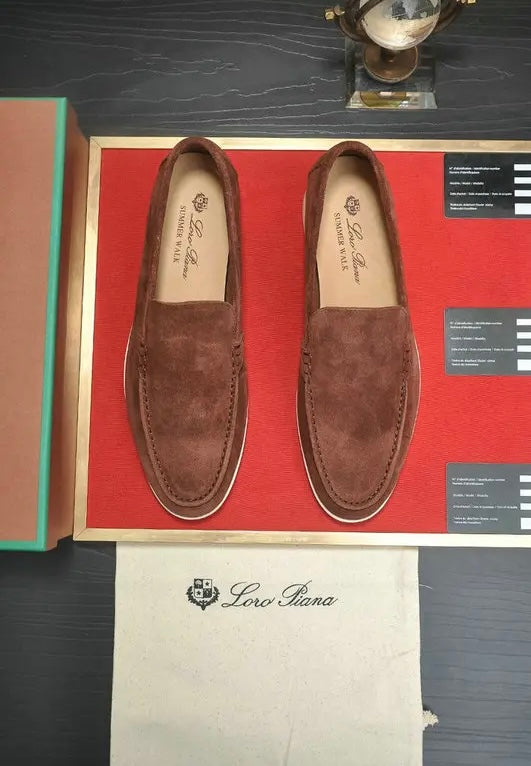 Suede Loafers