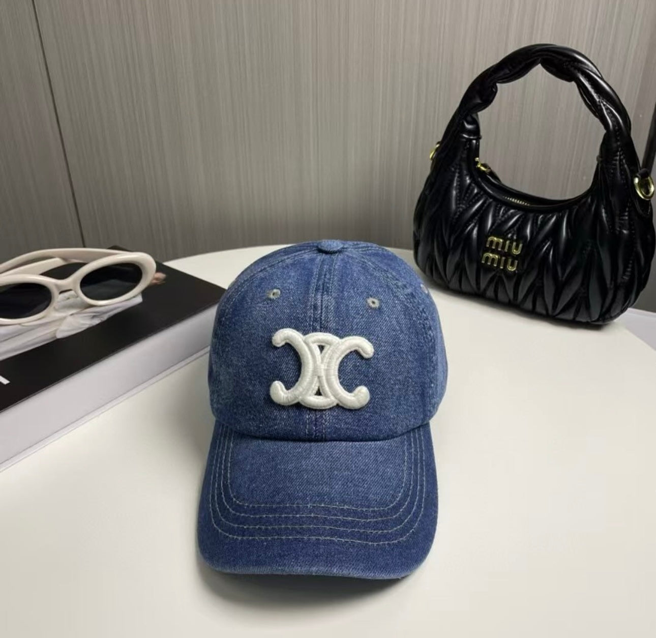 Denim Logo Cap