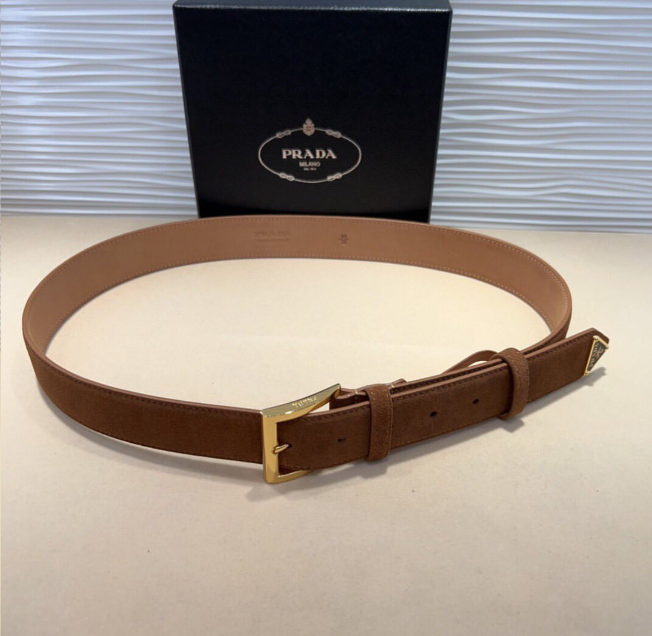 Suede Belt
