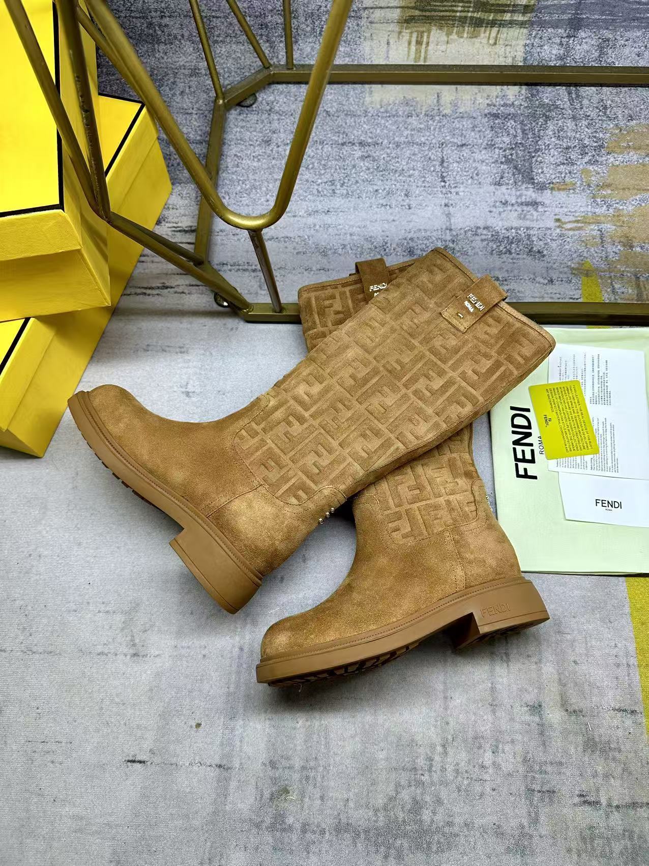 FF Suede Boots