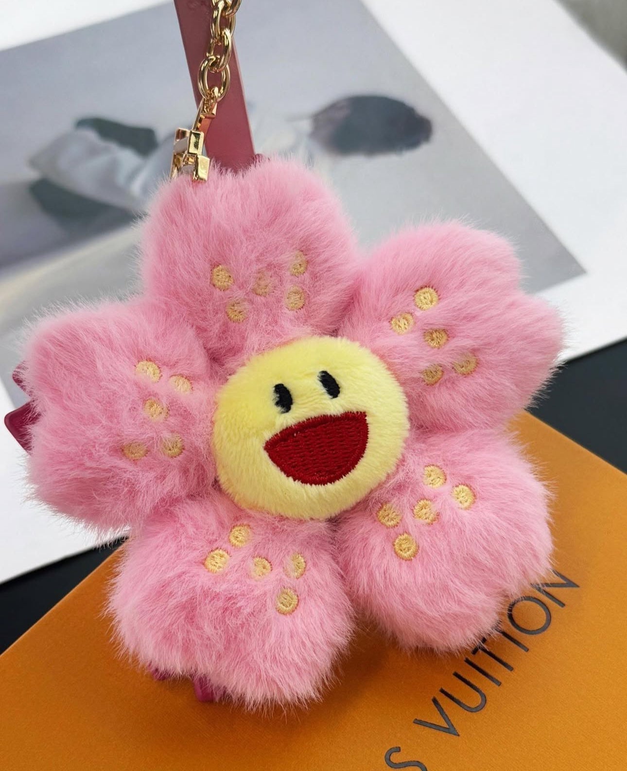 Flower Bag Charm/Keychain