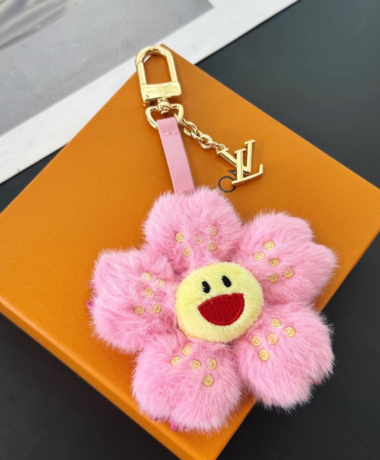 Flower Bag Charm/Keychain