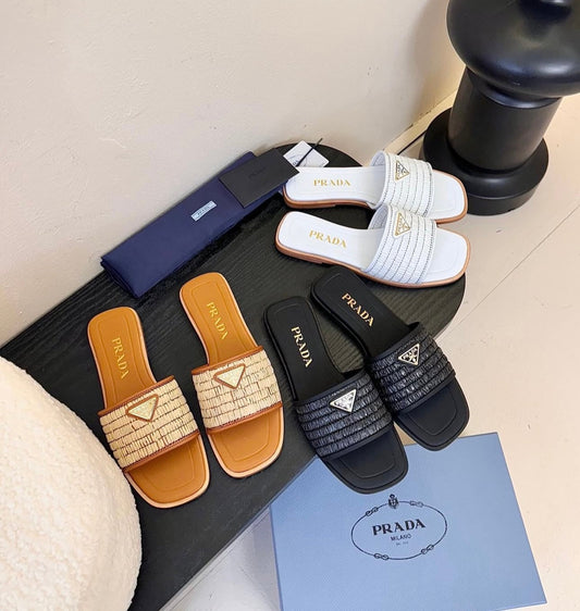 Leather Slides