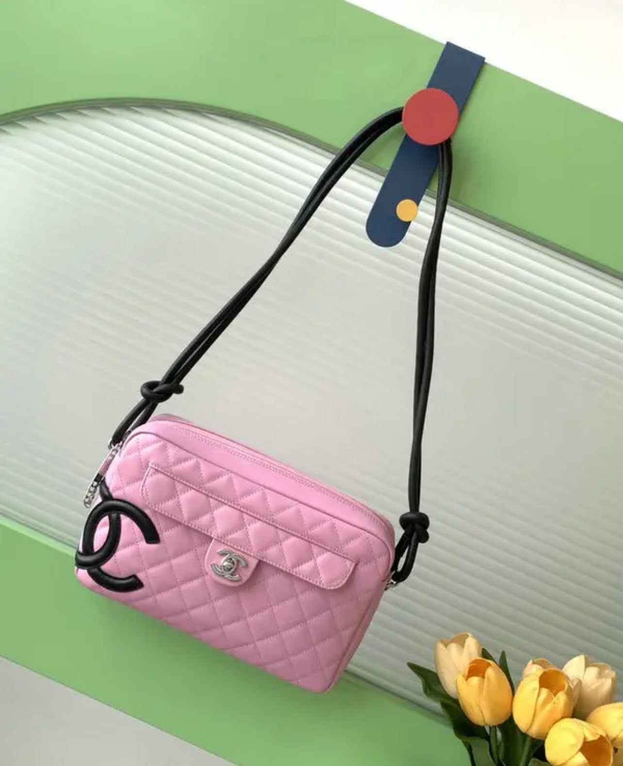 Lambskin Shoulder Bag