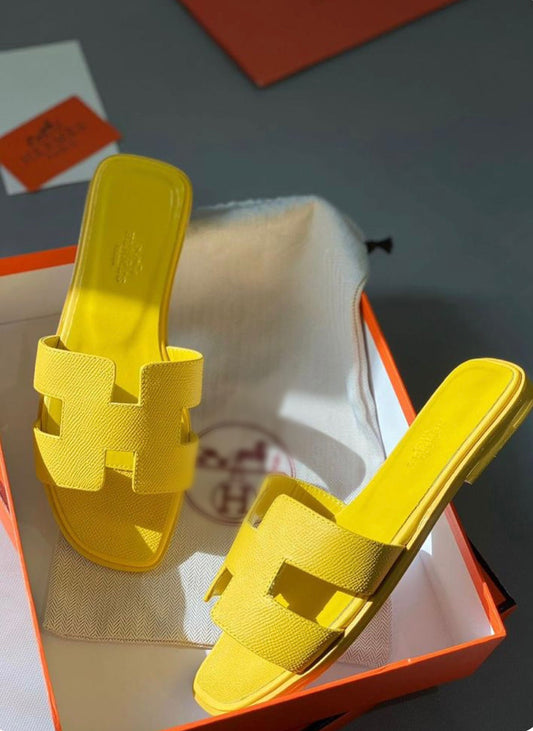 Lemon sandals