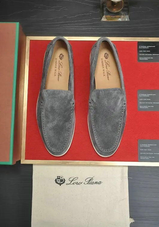 Suede Loafers