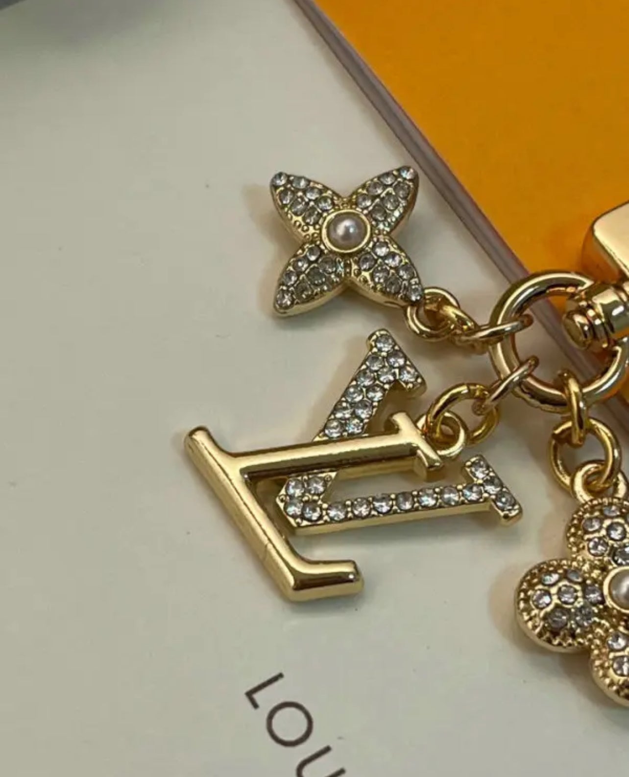 Logo Bag Charm/Keychain