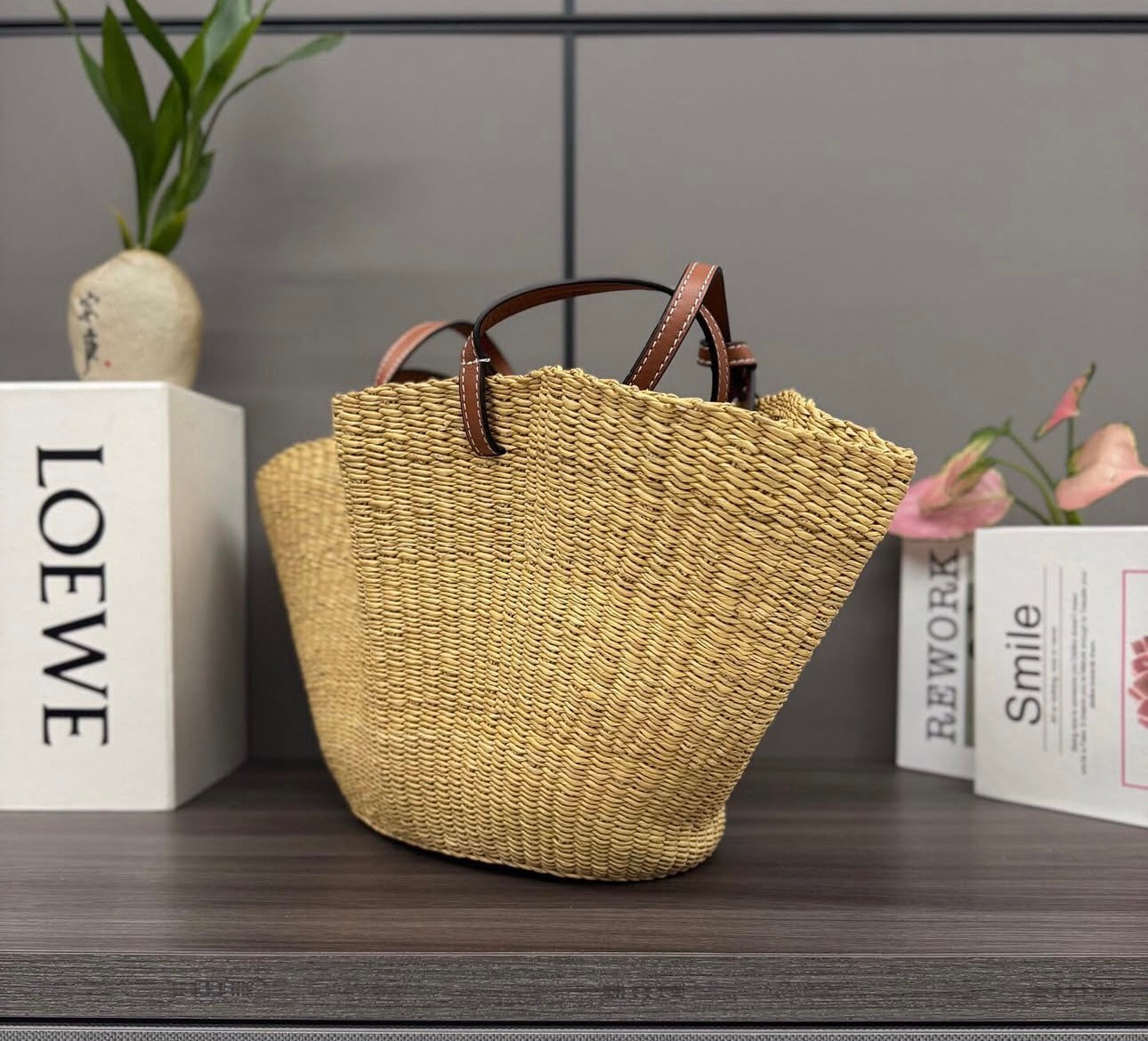 Anagram Basket Bag