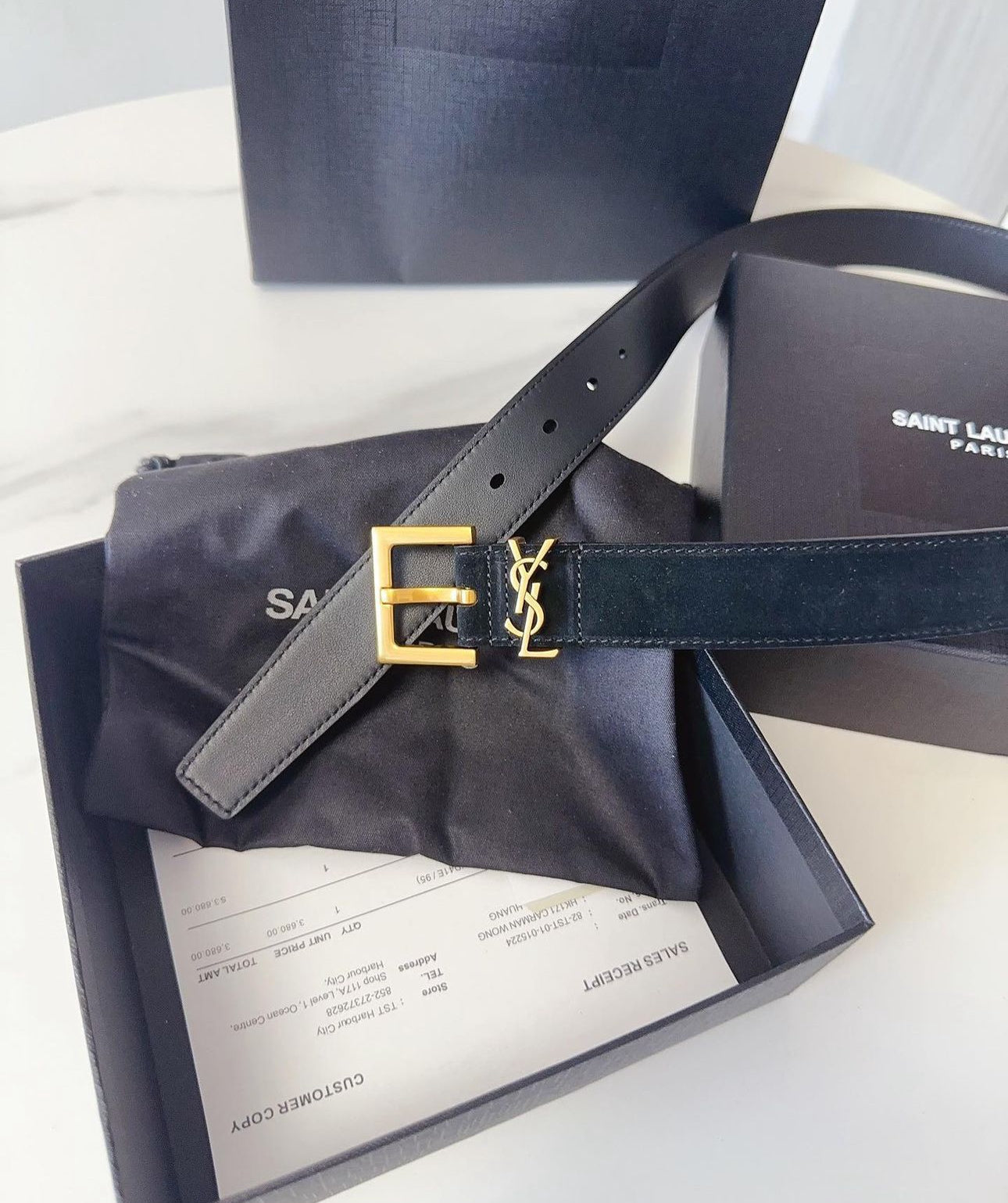 Suede Belt