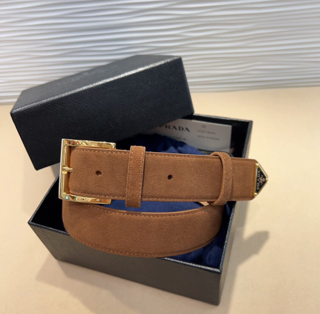 Suede Belt