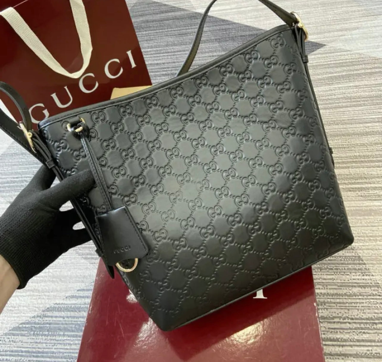 Emblem Small Shoulder Bag
