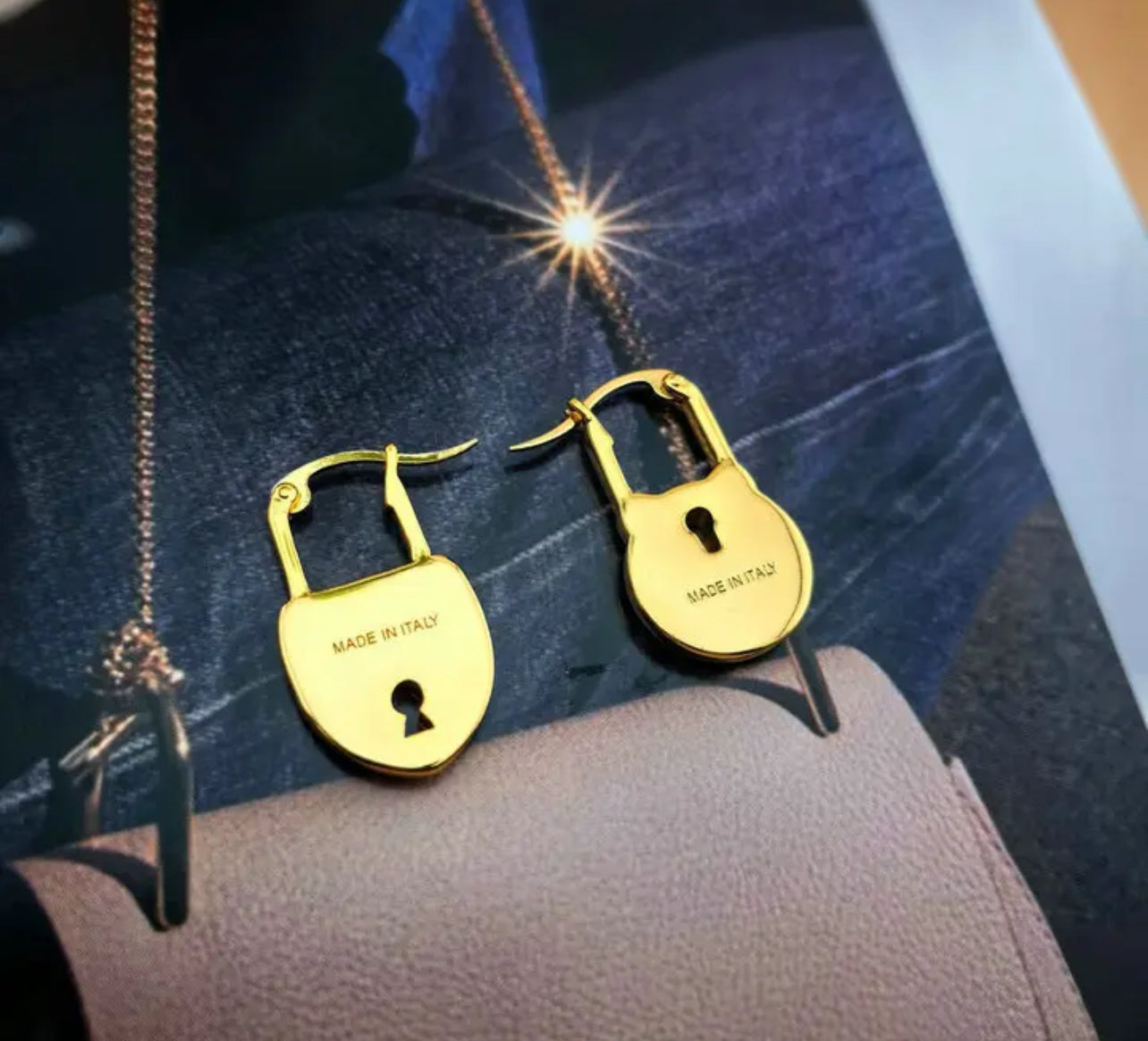 Logo Earrings