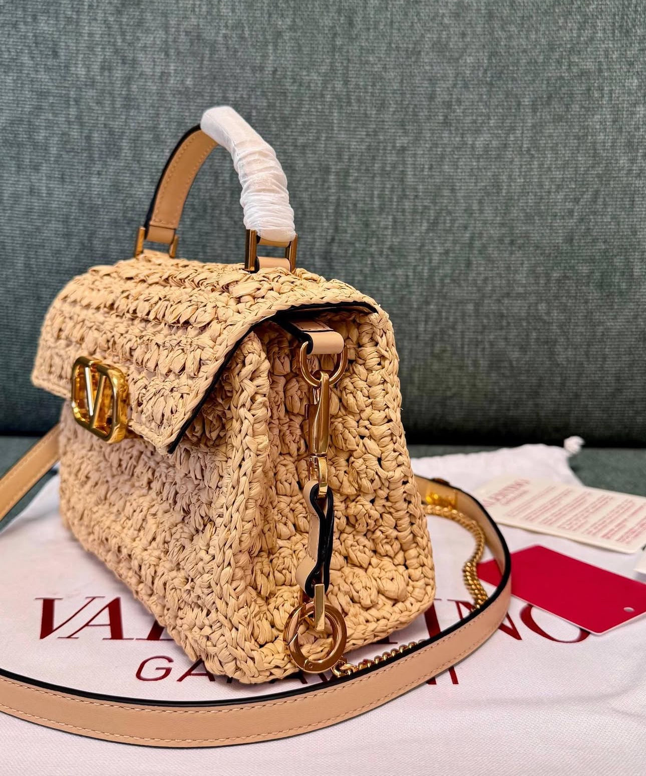 Raffia Mini Bag