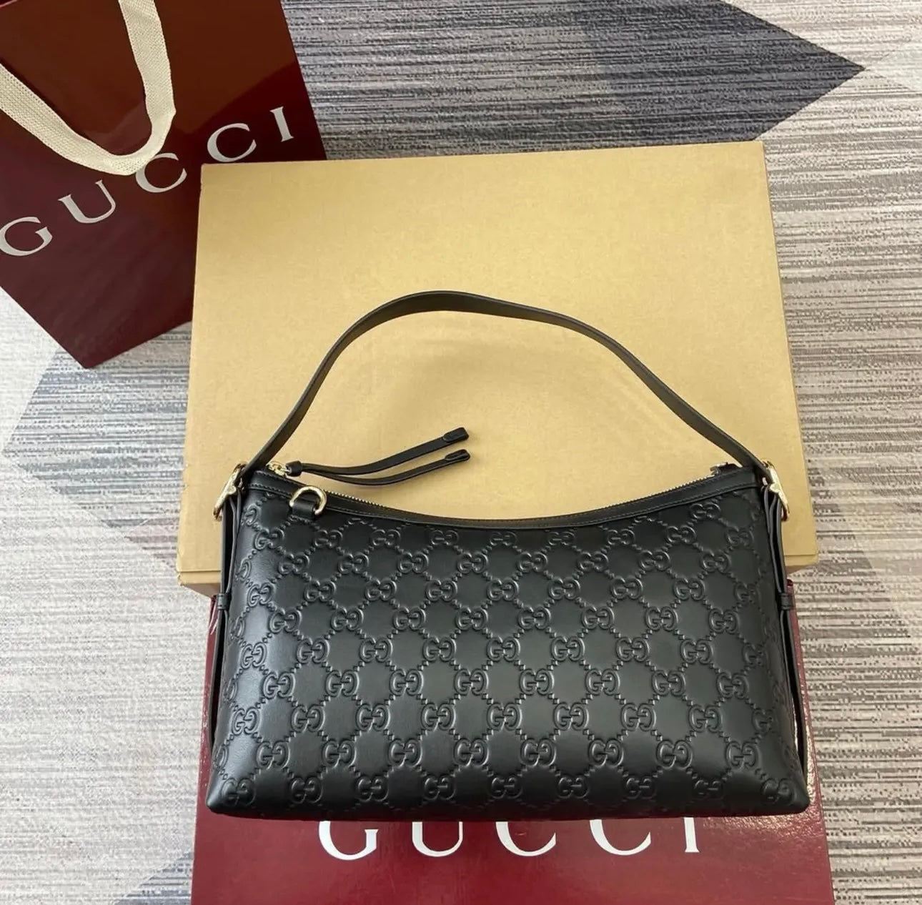 Emblem Shoulder Bag
