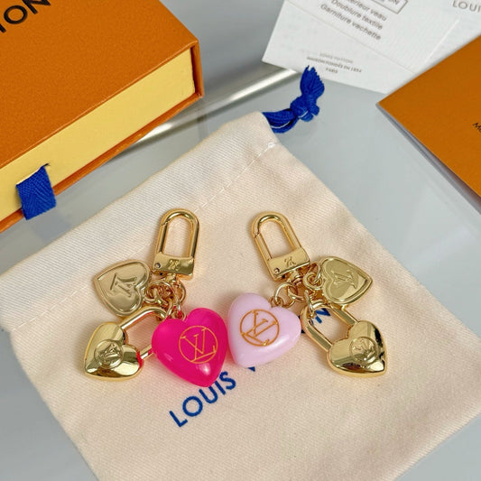 Heart Bag Charm/Keychain
