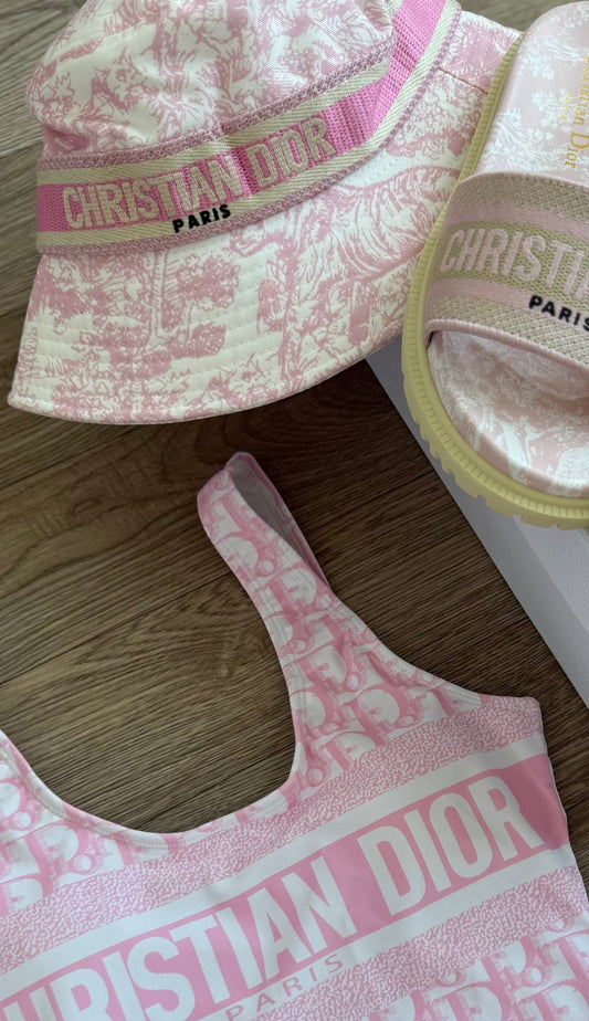 Baby Pink Bucket hat