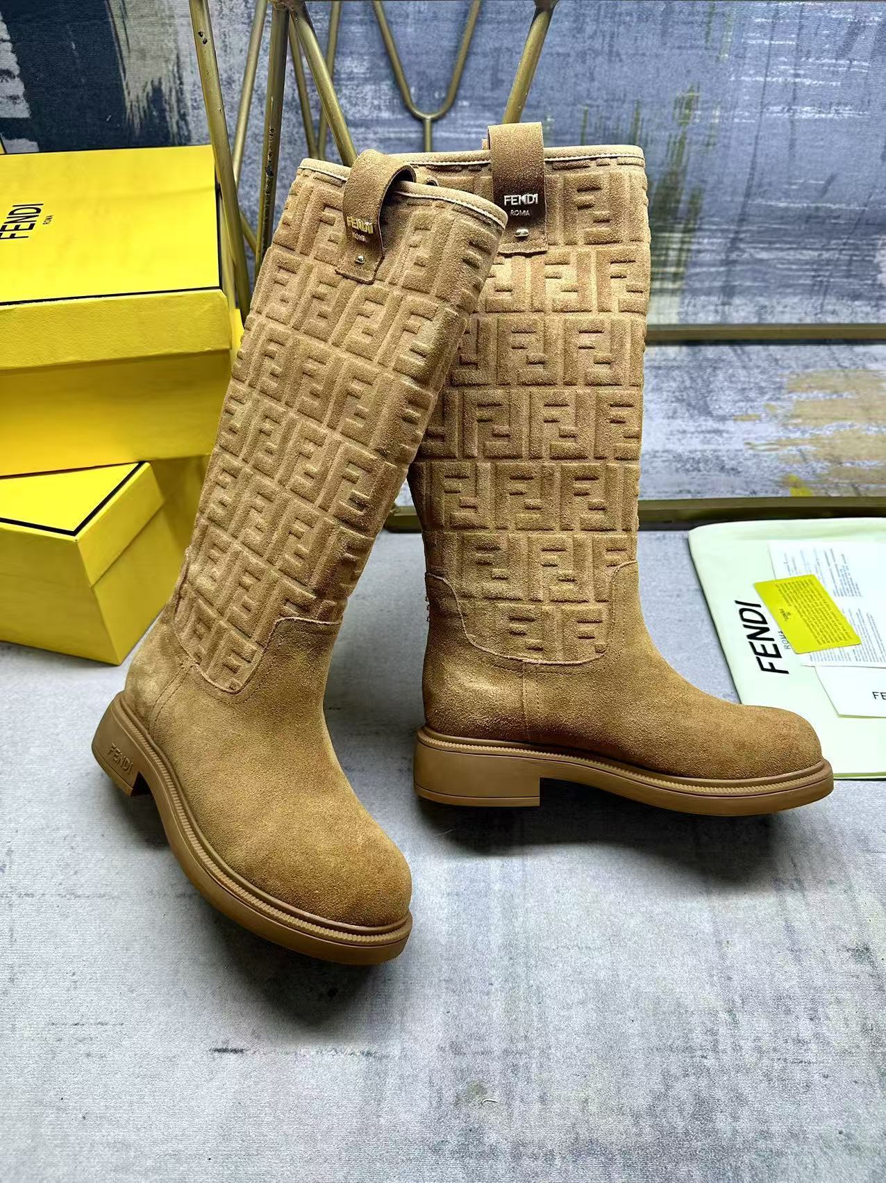 FF Suede Boots