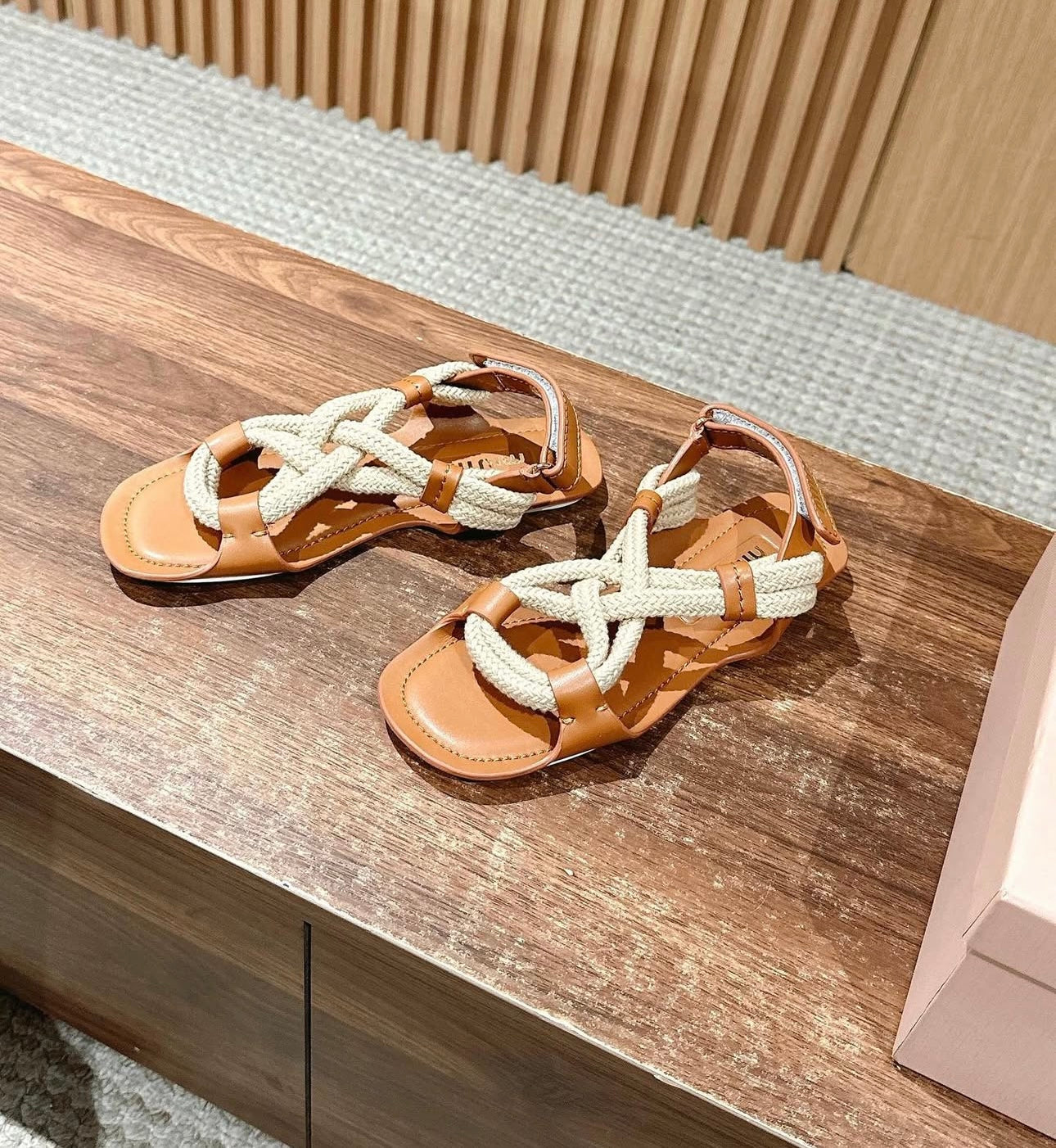 Cord Sandals