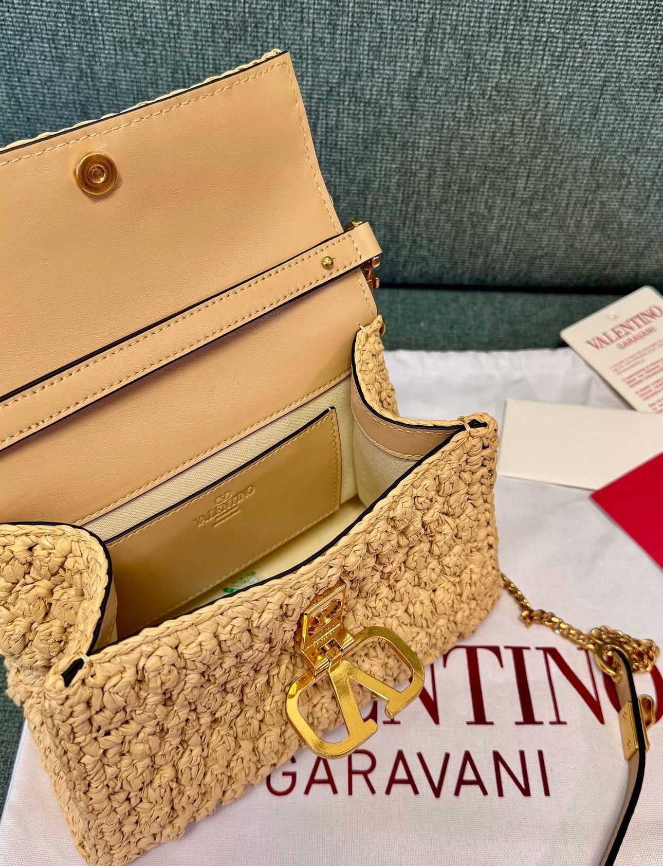 Raffia Mini Bag