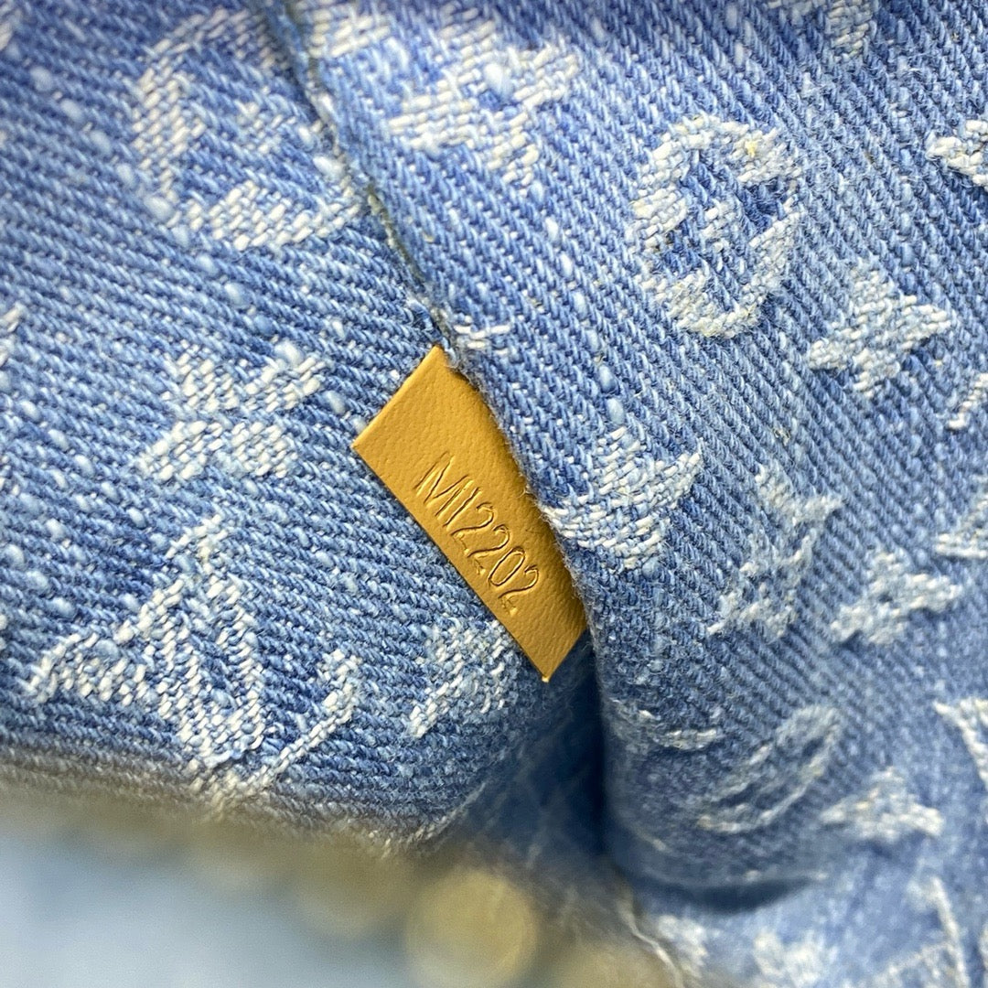 Denim Toiletry Pouch 26
