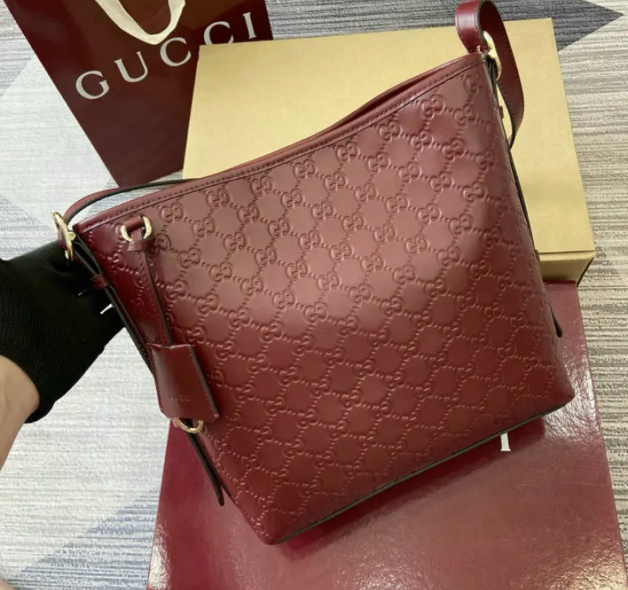 Emblem Small Shoulder Bag
