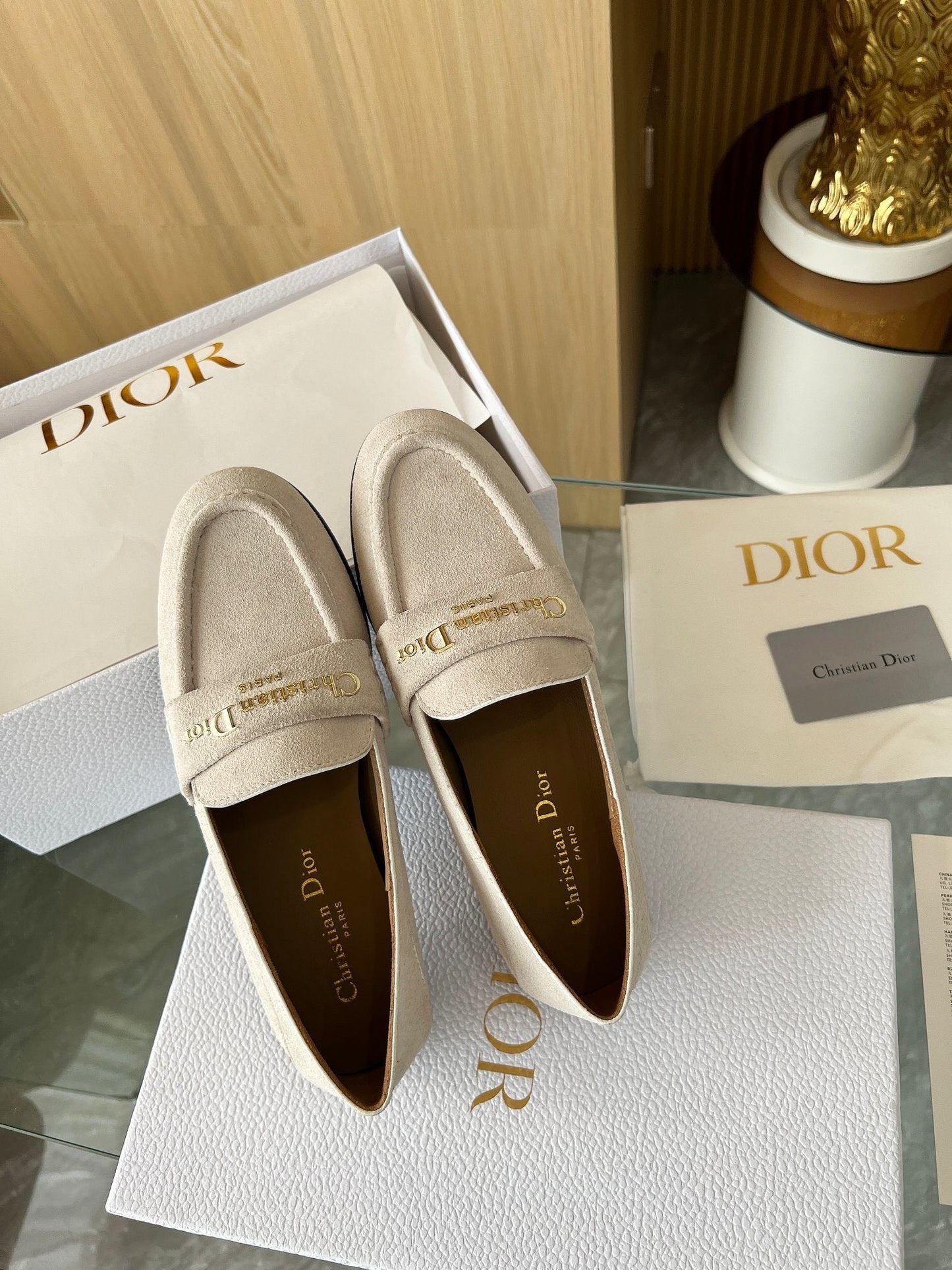 Suede Loafers