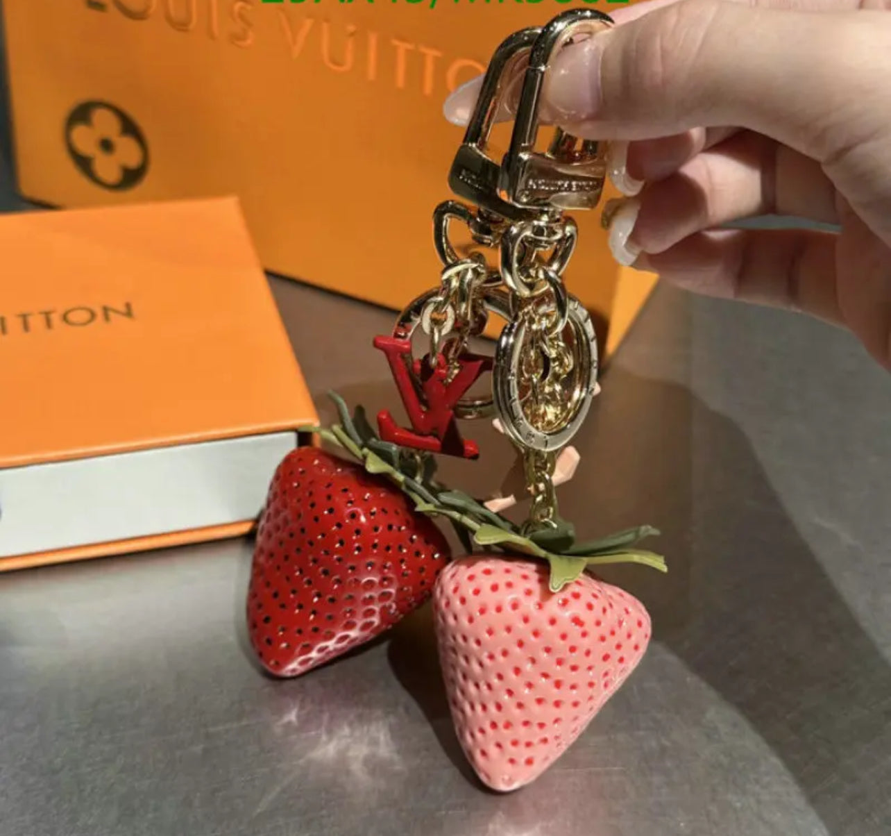 Strawberry Bag Charm/Keychain