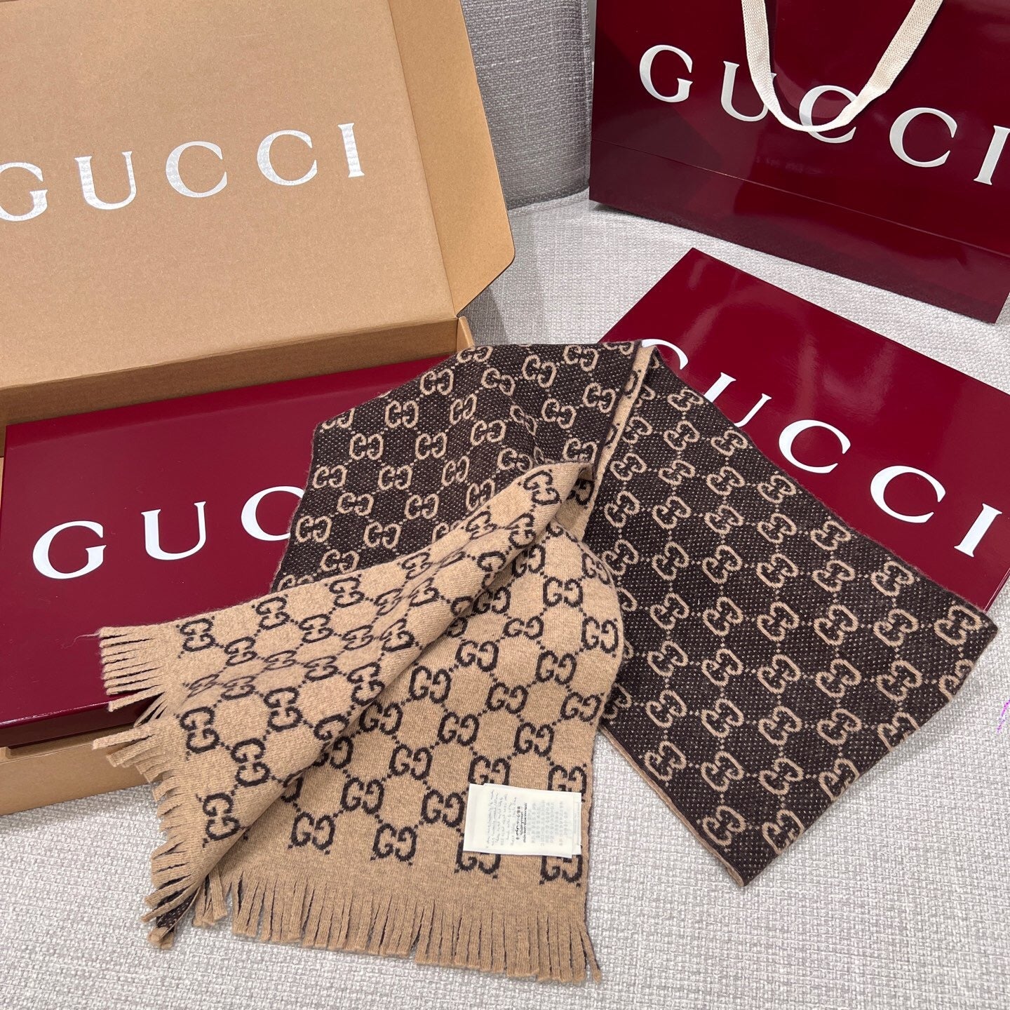 GG Cashmere Scarf