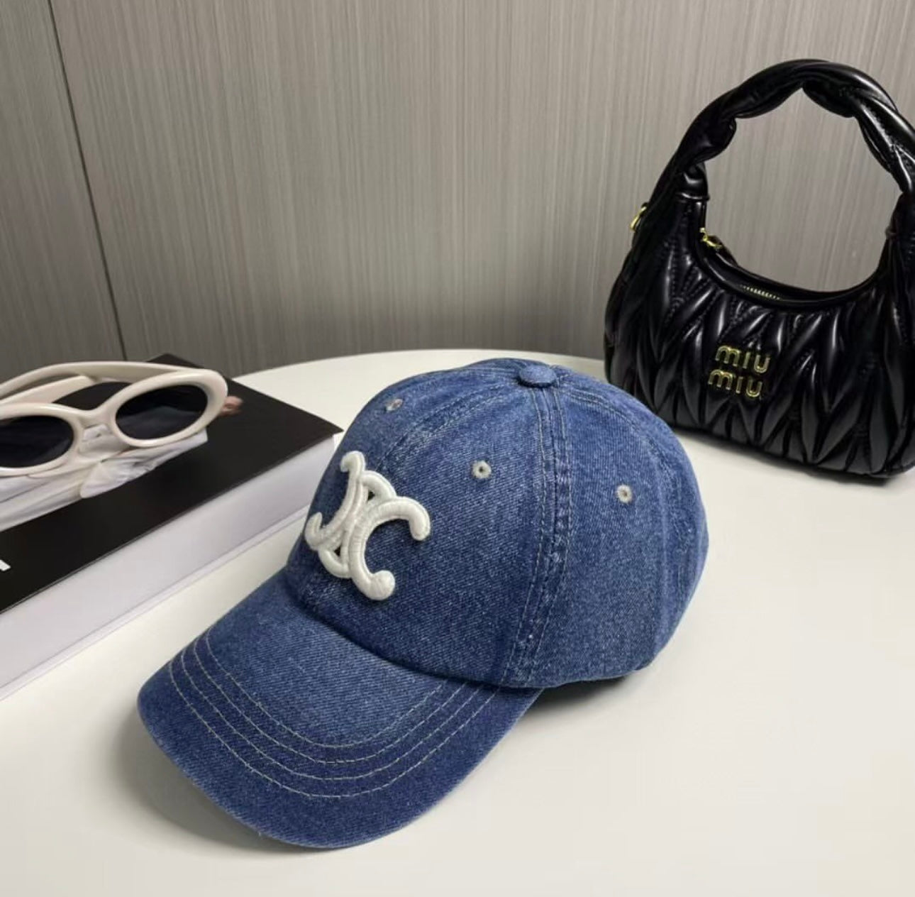 Denim Logo Cap
