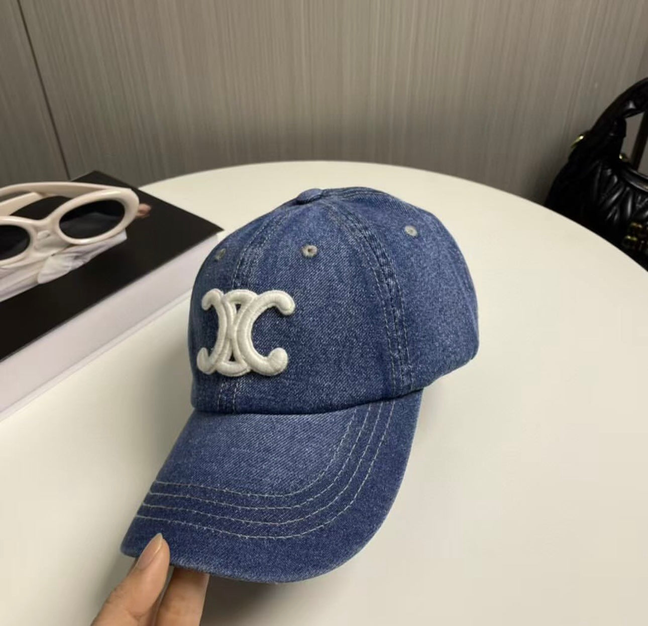 Denim Logo Cap