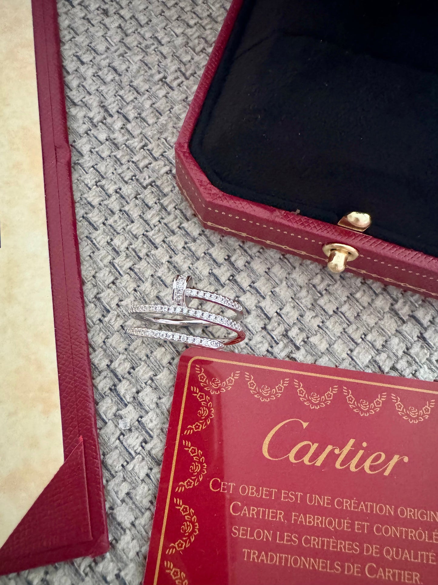 Original Quality Juste Un Clou Double Ring