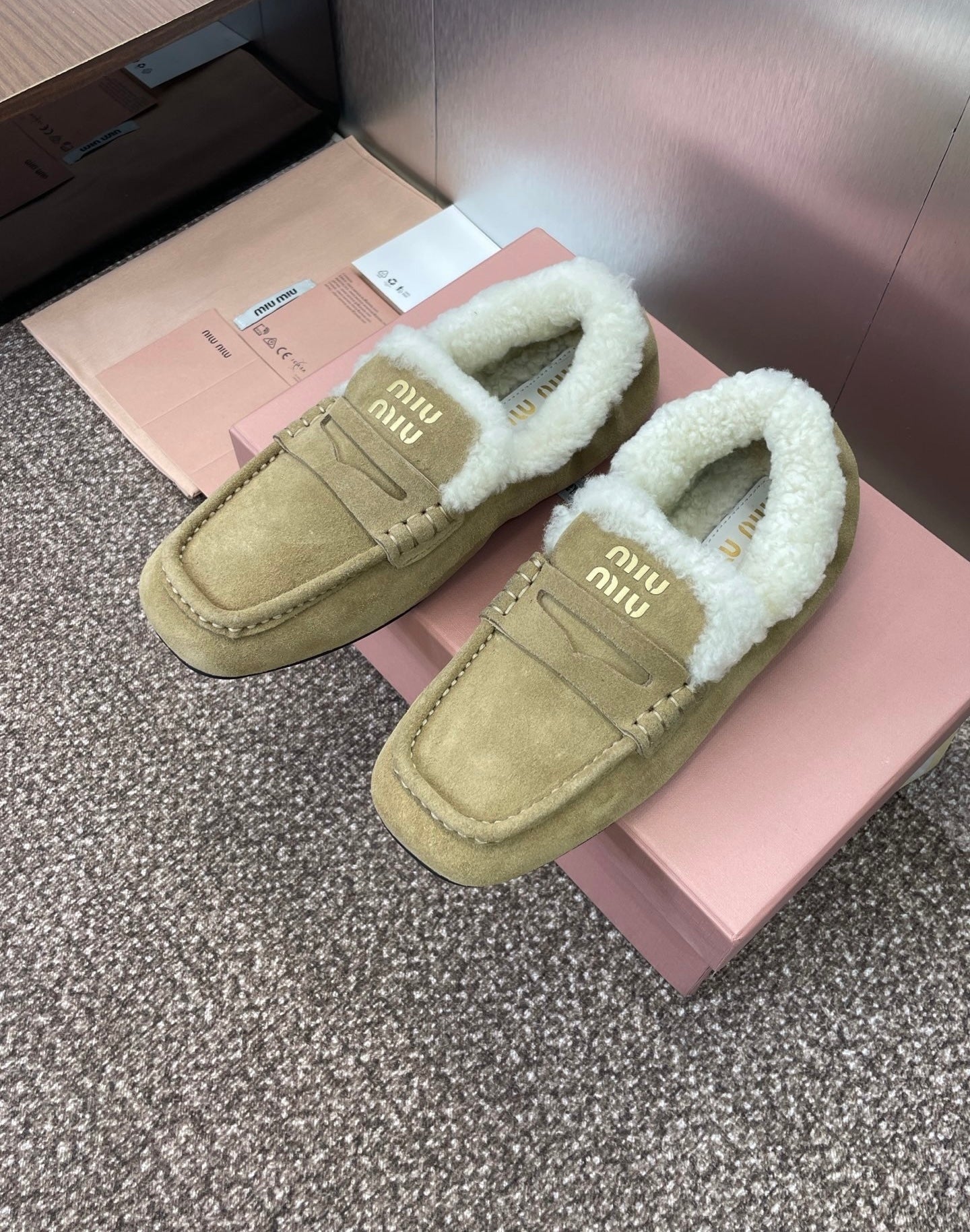 Shearling Loafers