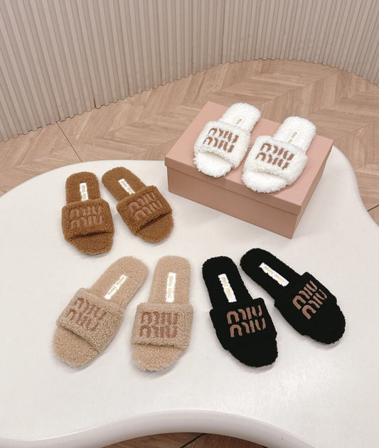 Shearling Slippers