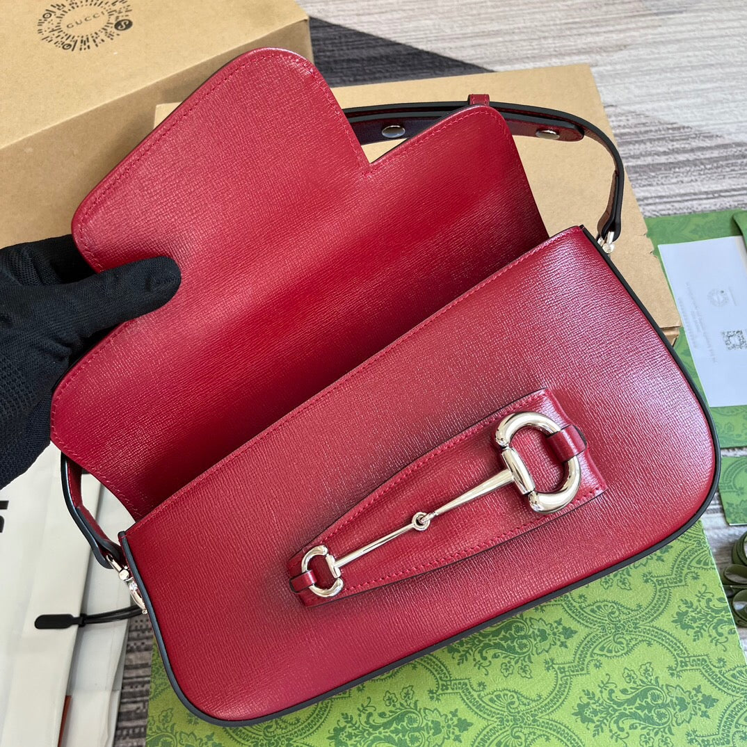 Horsebit Shoulder Bag