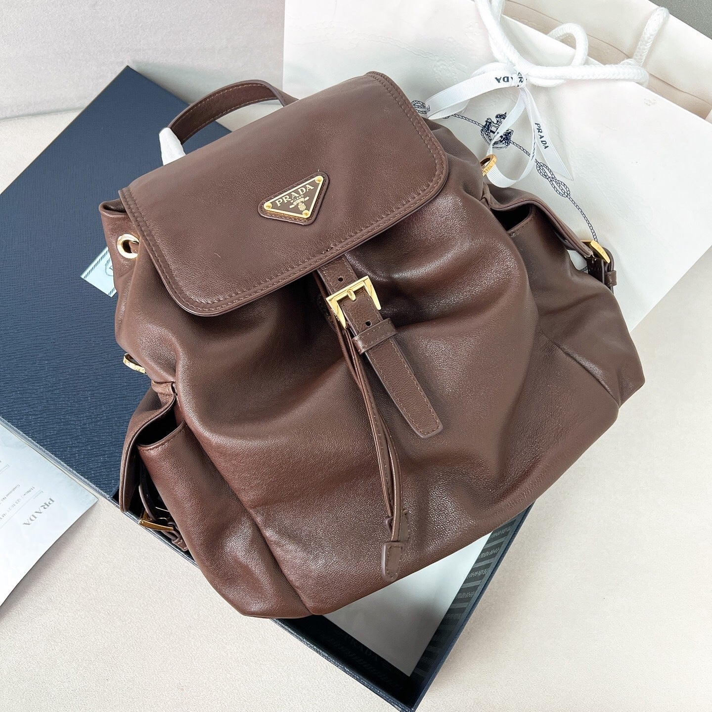 Leather Backpack