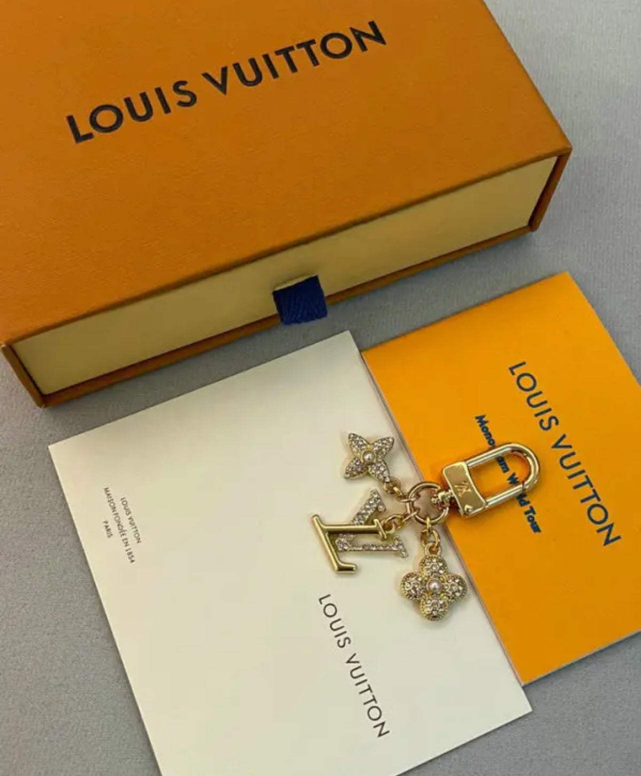 Logo Bag Charm/Keychain