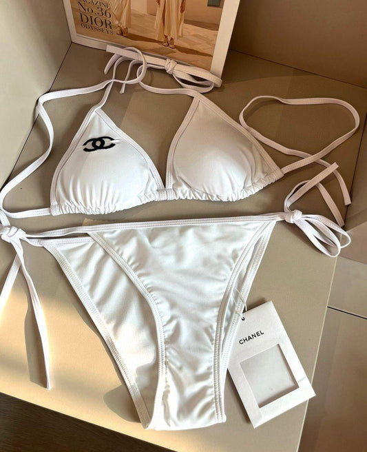 White bikini