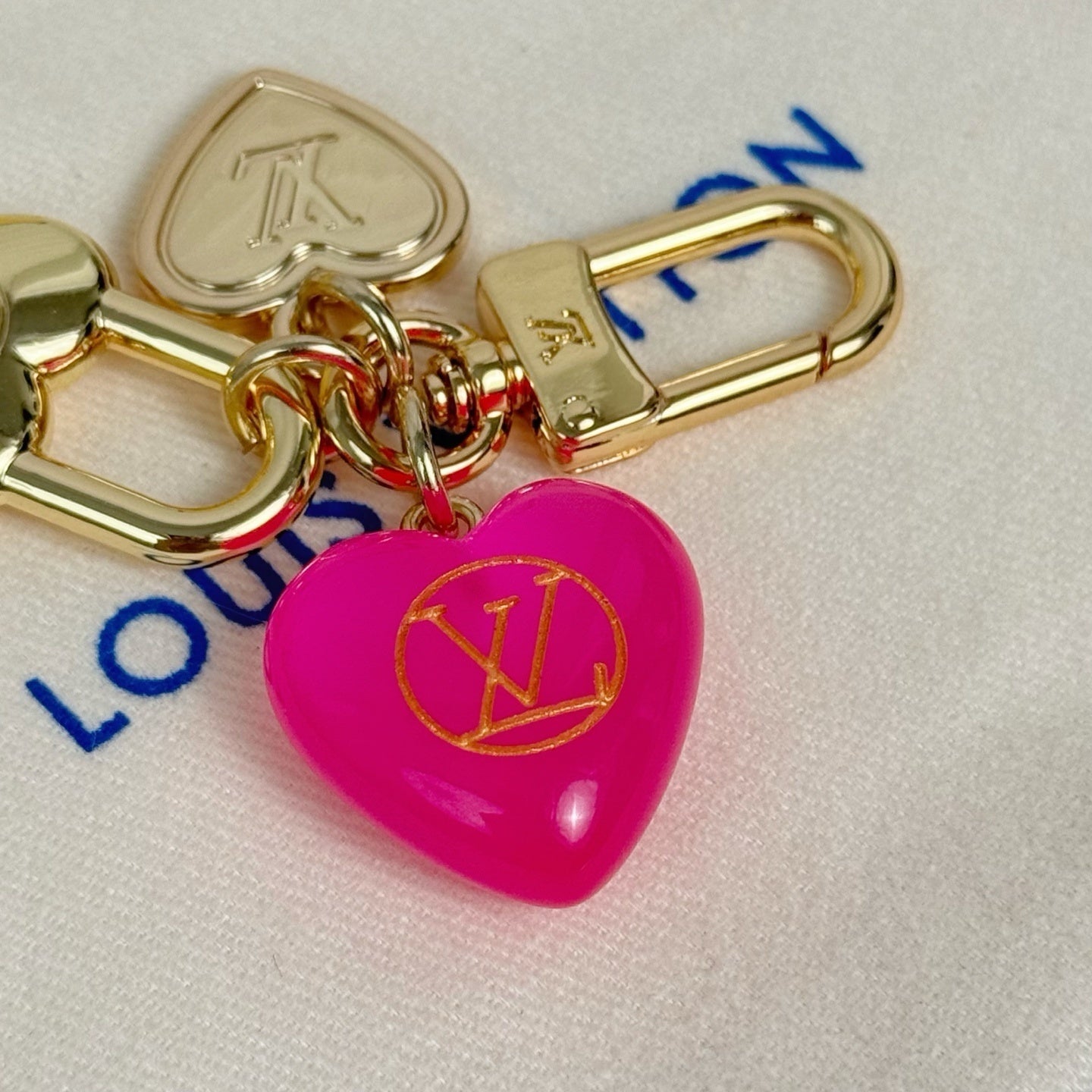 Heart Bag Charm/Keychain