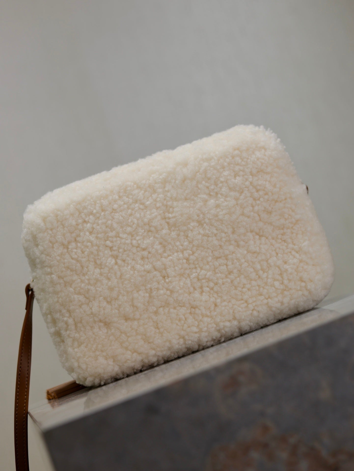 Shearling Lou Camera Bag