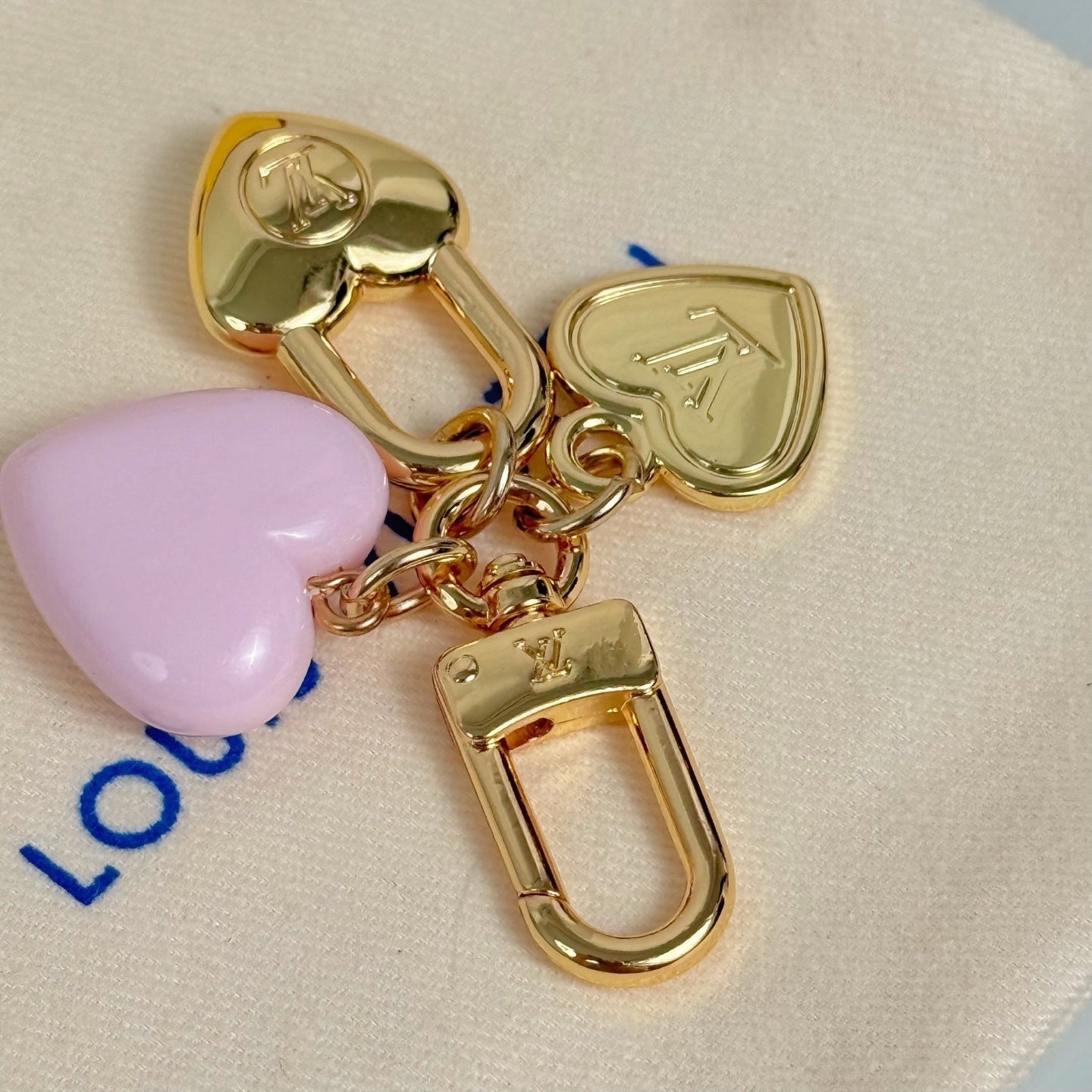 Heart Bag Charm/Keychain