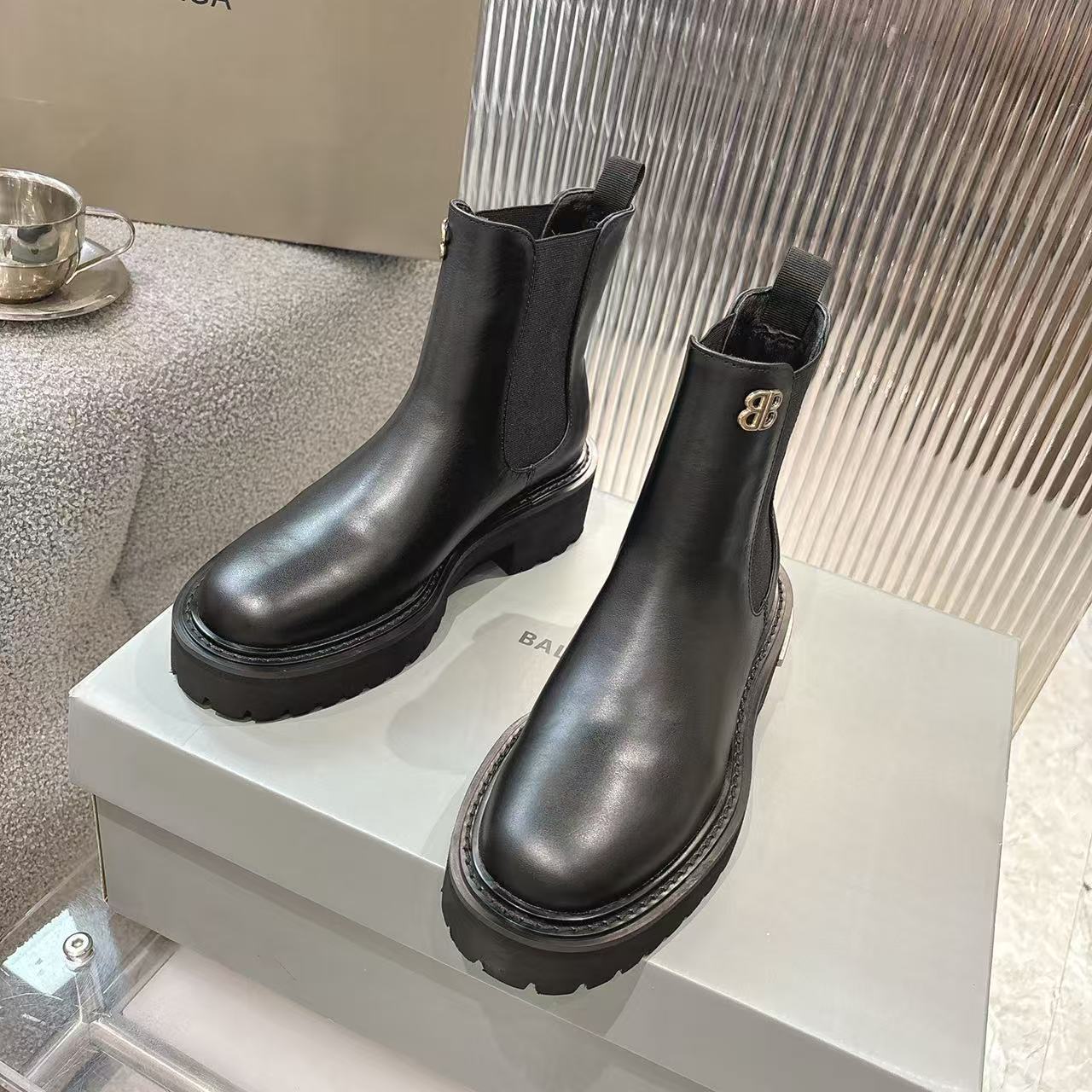 Leather Boots