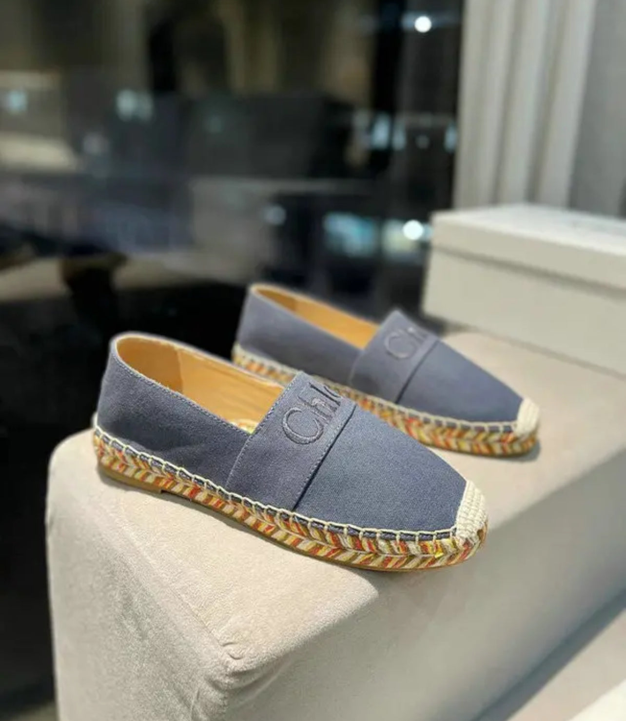 Denim Espadrilles