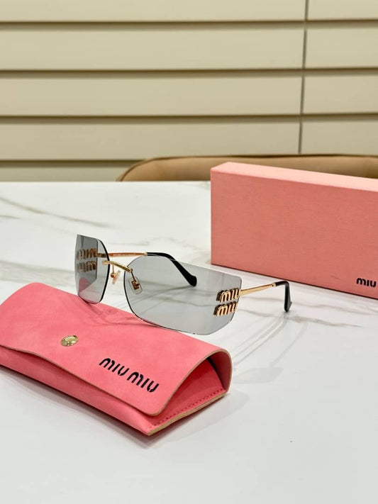 Gold & black sunglasses