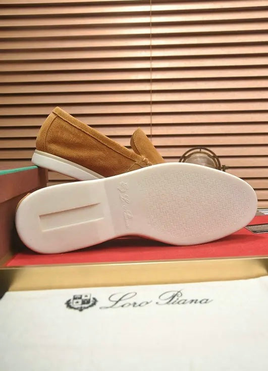 Suede Loafers