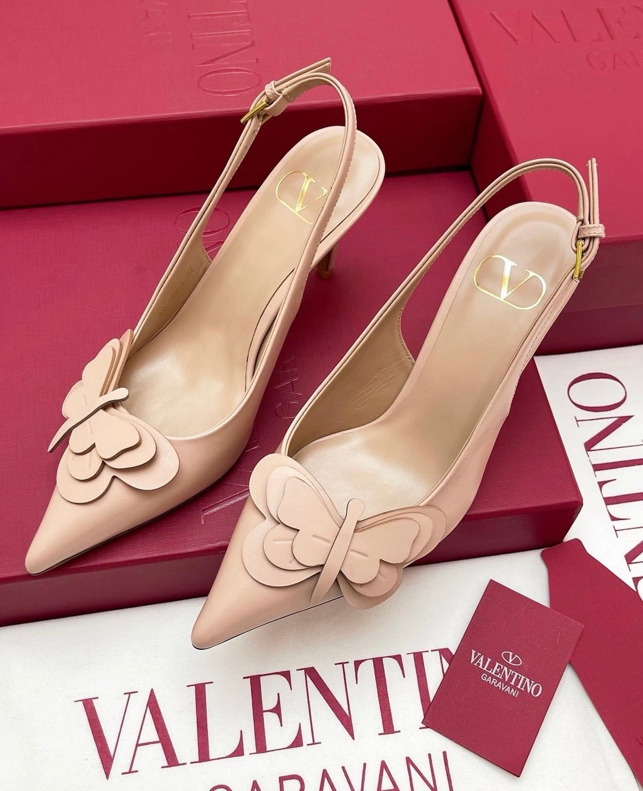 Butterfly Slingbacks